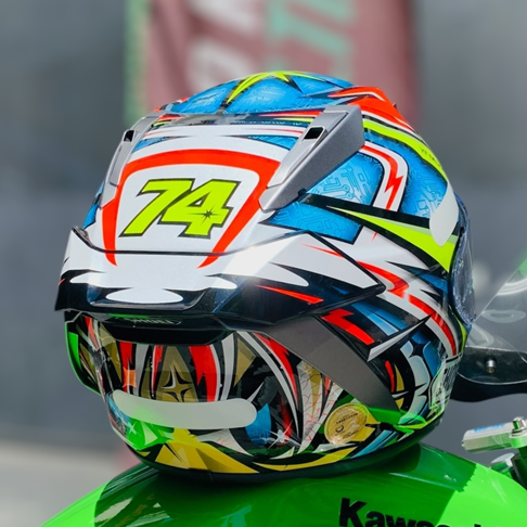 CAPACETE SHOEI X-SPR PRO DAIJIRO TC-1 – Colorido - Image 4