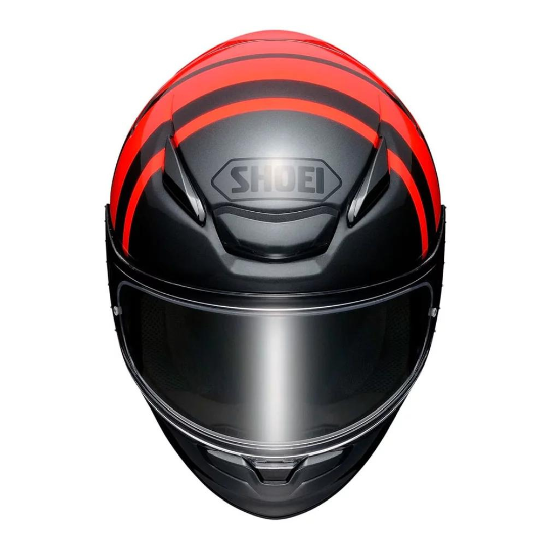 CAPACETE SHOEI NXR 2 MM93 TRACK TC-1 – Cinza e Vermelho - Image 3