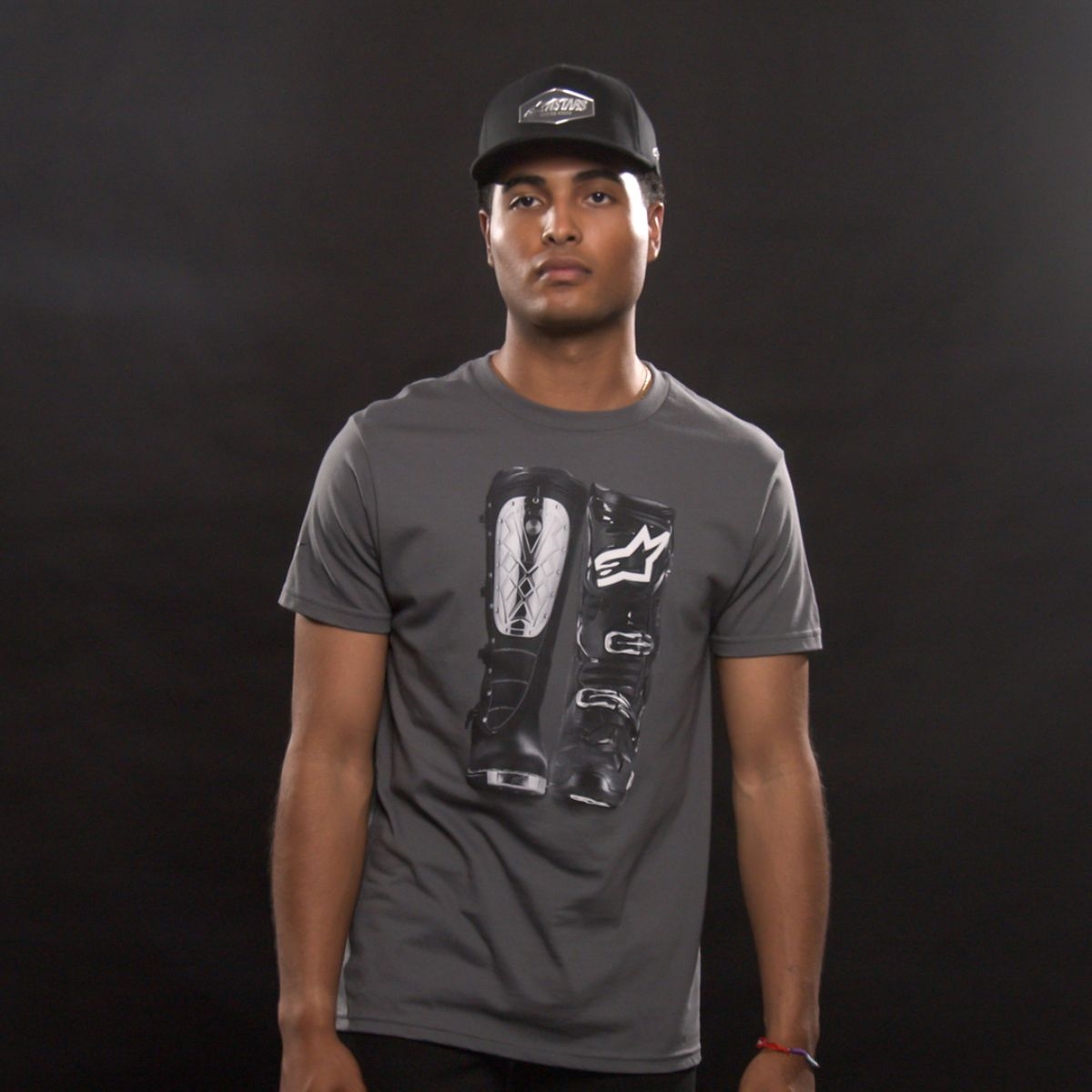 CAMISETA ALPINESTARS VICTORY ROOTS – Cinza - Image 4