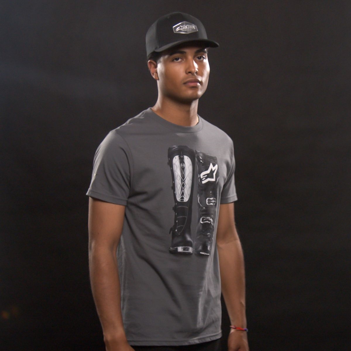 CAMISETA ALPINESTARS VICTORY ROOTS – Cinza - Image 5