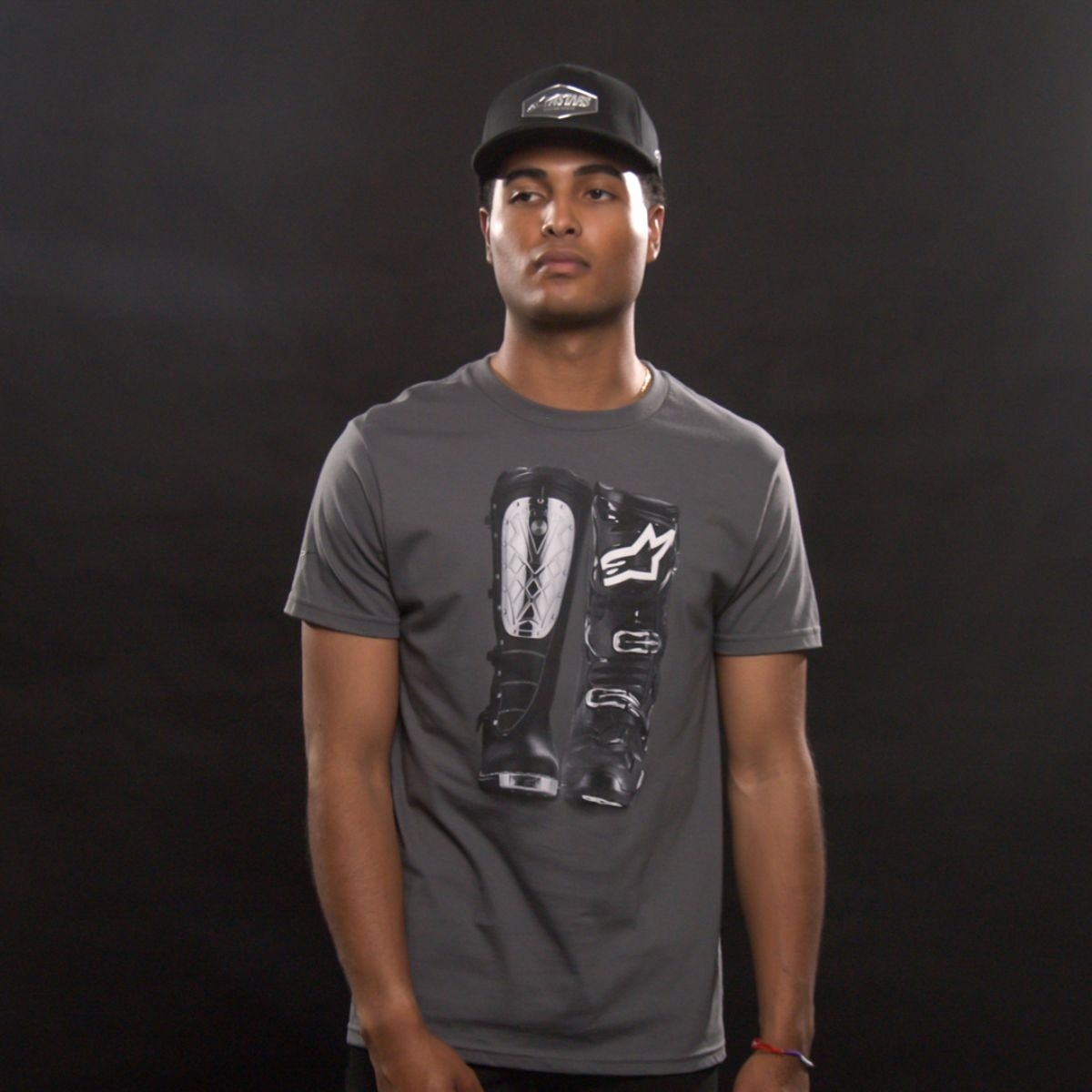 CAMISETA ALPINESTARS VICTORY ROOTS – Cinza - Image 6