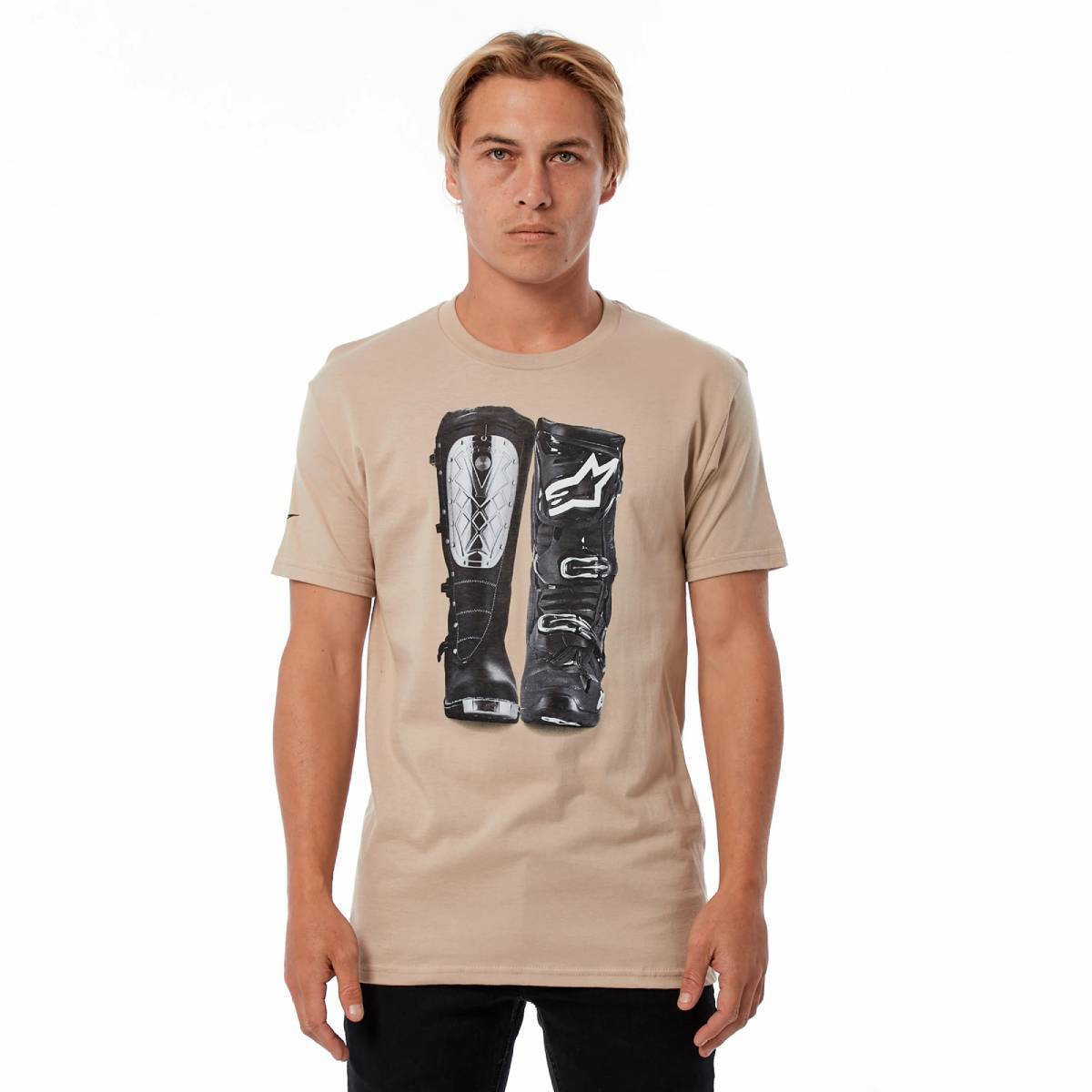 CAMISETA ALPINESTARS VICTORY ROOTS – Areia - Image 3