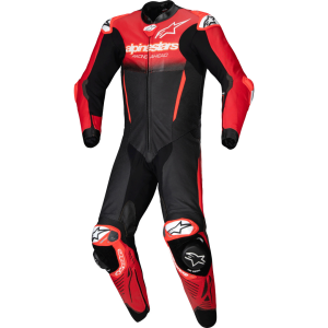 MACACÃO ALPINESTARS GP R7 – Preto Vermelho e Branco