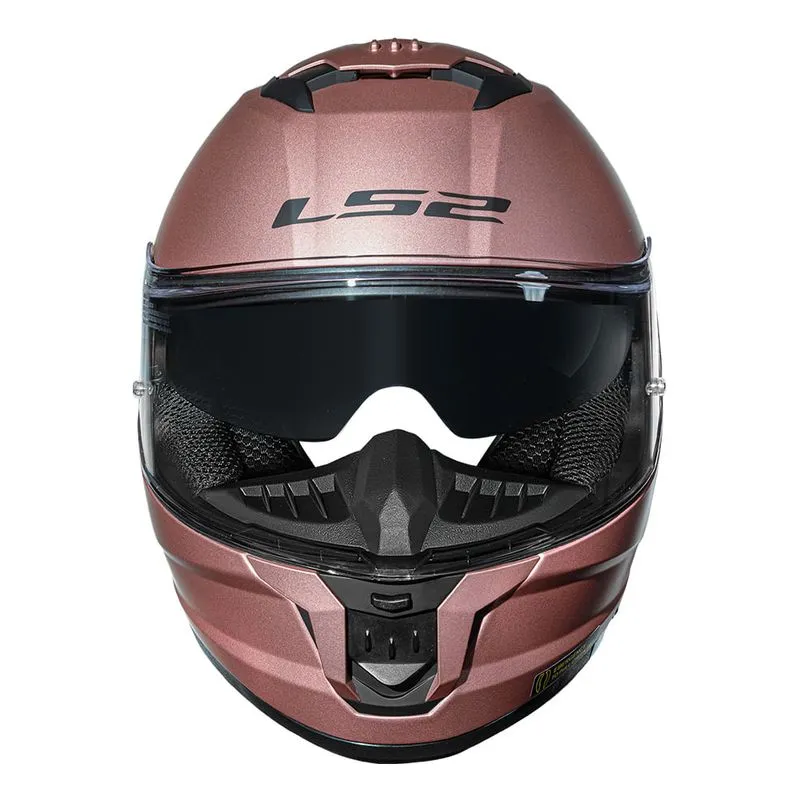 CAPACETE LS2 STREAM II FF808 MONOCOLOR GOLD MATT – Rosa Metálico - Image 4