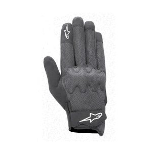 LUVA ALPINESTARS CANO CURTO STATED AIR – Preta e Prata