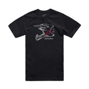CAMISETA ALPINESTARS MX HELMET – Preta