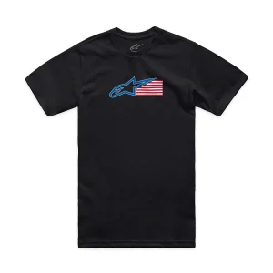 CAMISETA ALPINESTARS RACING USA – Preta