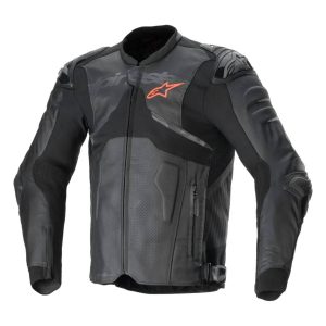 JAQUETA COURO ALPINESTARS ATEM V5 – Preta e Vermelha