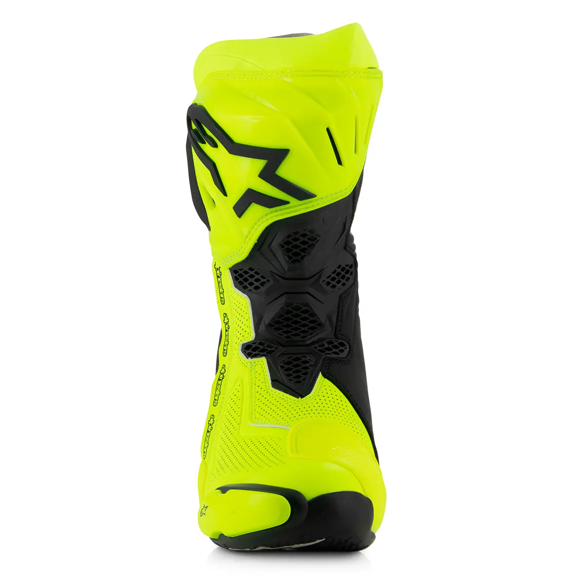BOTA ALPINESTARS SUPERTECH-R VENTED – Amarela Flúor e Preta - Image 4