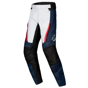 CALÇA DE CORDURA MASCULINA ALPINESTARS ST-1 WATERPROOF – Azul Escura Preta e Vermelha