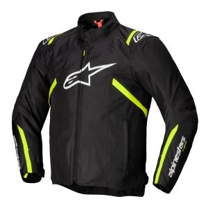 JAQUETA CORDURA ALPINESTARS T-SPS V2 WATERPROOF – Preta Branca e Amarela Flúor