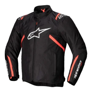 JAQUETA CORDURA ALPINESTARS T-SPS V2 WATERPROOF – Preta Branca e Vermelha Flúor