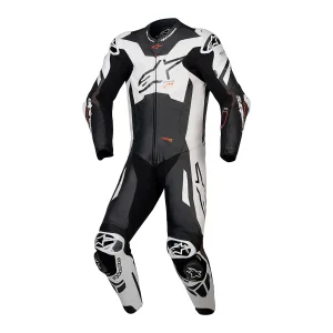 MACACÃO ALPINESTARS GP PLUS V4 SPRINT PEÇA ÚNICA – Preto e Branco