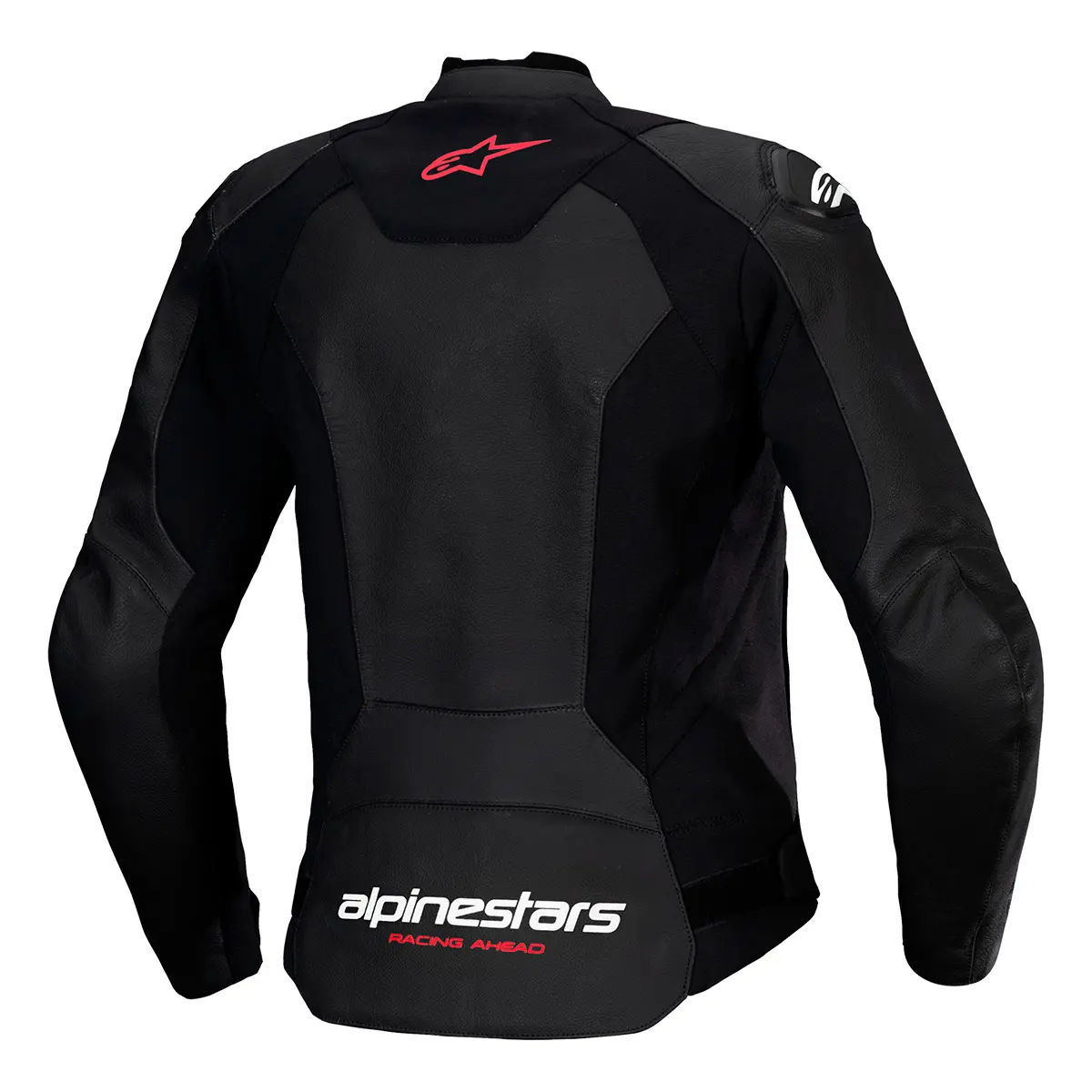 JAQUETA COURO ALPINESTARS STELLA FASTER V3 – Preta Branca e Coral Flúor - Image 3