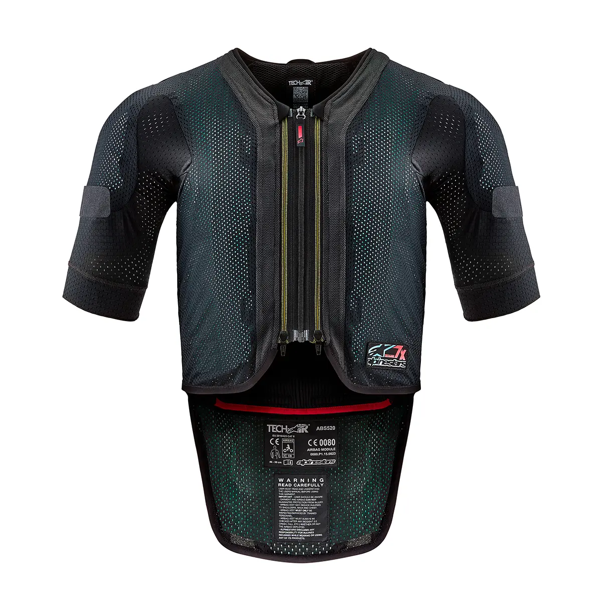 COLETE AIR BAG ALPINESTARS TECH AIR 7X – Preto e Vermelho - Image 2