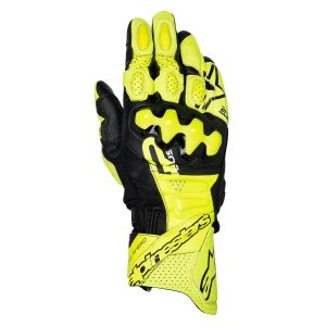 LUVA ALPINESTARS GP PLUS R V3 – Amarela Flúor e Preta