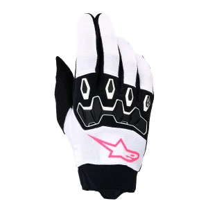 LUVA FEMININA ALPINESTARS STELLA FULL BORE V2 – Branca Rosa e Preta