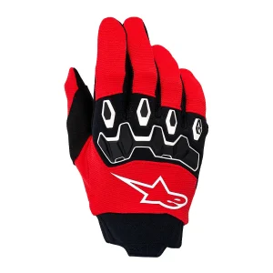 LUVA INFANTIL ALPINESTARS YOUTH KIDS FULL BORE V2 – Vermelha e Preta