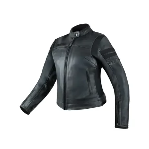 JAQUETA COURO ASW IGNITE FEMININA STELLA – Preta