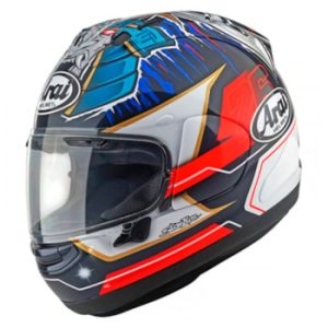 CAPACETE ARAI RX-7V EVO PEDROSA SHOGUN – Azul Branco e Vermelho