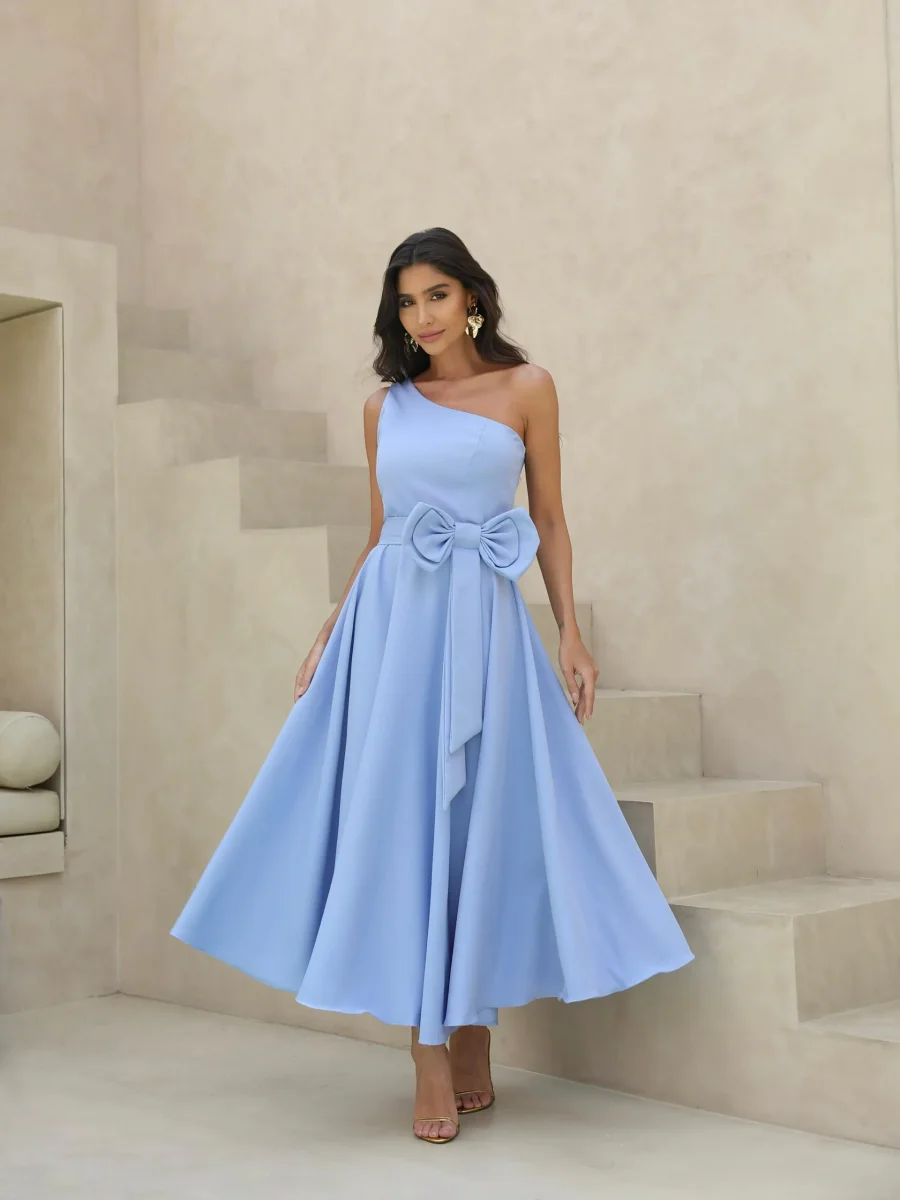 Vestido Alfaiataria c/ Cinto Laço - Image 4