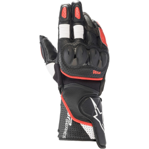 LUVA ALPINESTARS SP-2 V3 – Preta Branca e Vermelha