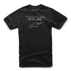 CAMISETA ALPINESTARS RIDE 2.0 CAMO – Preta