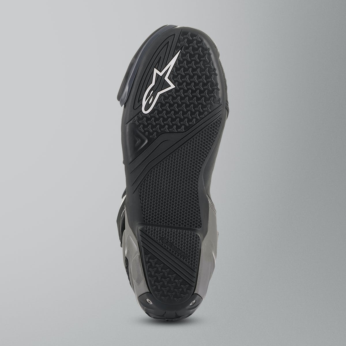 BOTA ALPINESTARS NEW SMX PLUS V2 – Preta e Cinza Escuro - Image 5
