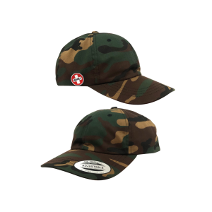 Boné Bones Bearing Dad Camo Circle Pin