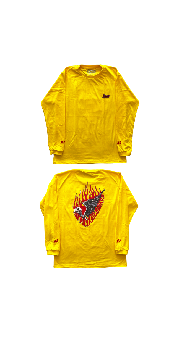 Camisa Vrauskateboards Parrot Bone Manga Longa - Image 6