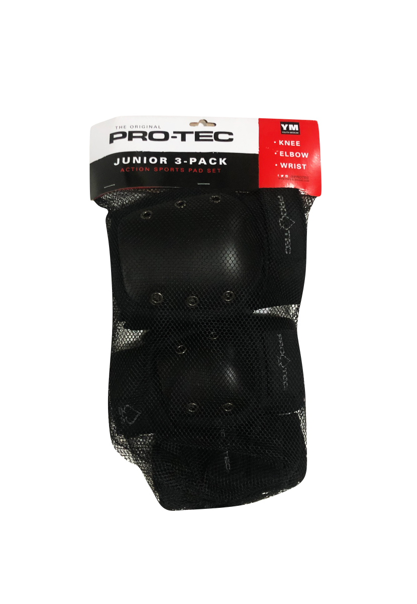 Kit de segurança PRO-TEC Jr Street Youth Medium Preto - Image 3