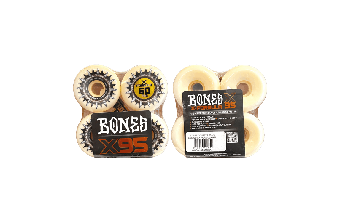 Roda Bones X-Formula Cleats 60mm V5 Sidecut 95A - Image 2