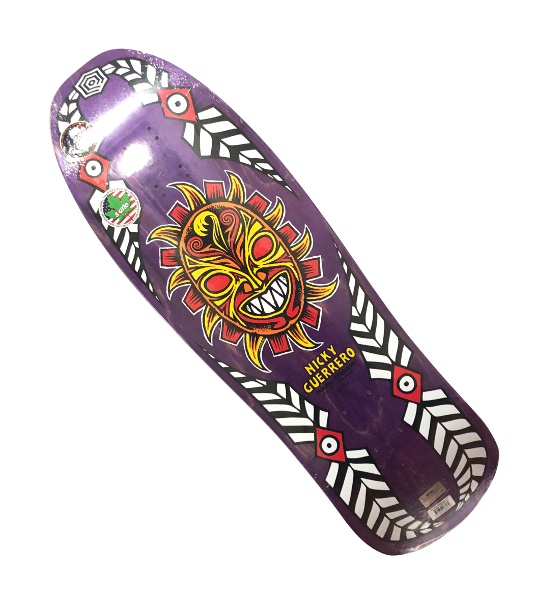 Shape Powell Peralta Nicky Guerrero Mask Skateboard Deck Purple – 10 x 31.75 - Image 2