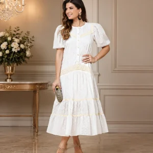 Vestido Mídi em Lasie Princesa