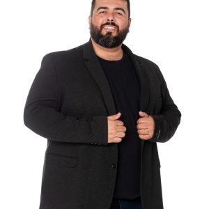 Blazer Plus Size Casual com Elastano 001799
