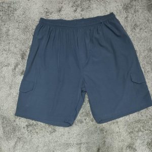 Bermuda Tactel Cargo Azul Marinho Plus Size 001637-2