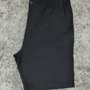 Bermuda de Linho Preto Plus Size 002160-1