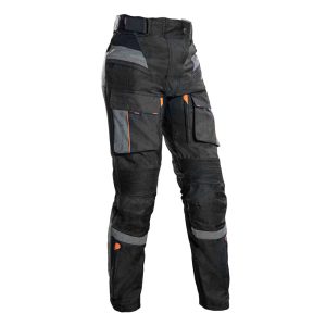 CALÇA DE CORDURA TEXX FEMININA ARMOR LADY – Cinza e Laranja