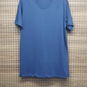 Camiseta Gola Normal Menegotti Roxo Plus Size 002541