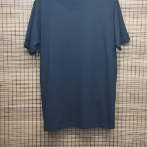Camiseta Gola Normal Pima Preto Plus Size 002534