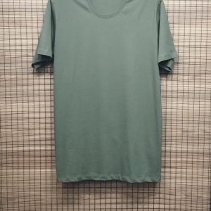 Camiseta Gola Normal Menegotti Verde Plus Size 002541-2