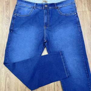 Calça Jeans Reta Plus Size Azul 002968-1