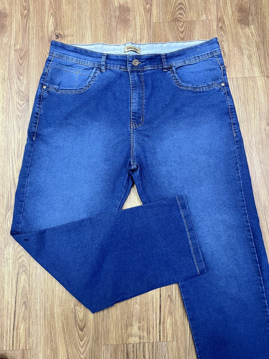 Calça Jeans Reta Plus Size Azul 002968-1 - Image 2