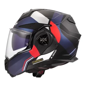 CAPACETE LS2 ADVANT X ULTRA MATTE – Azul Preto e Vermelho