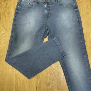 Calça Jeans Skinny Plus Size Azul Claro 002817-1
