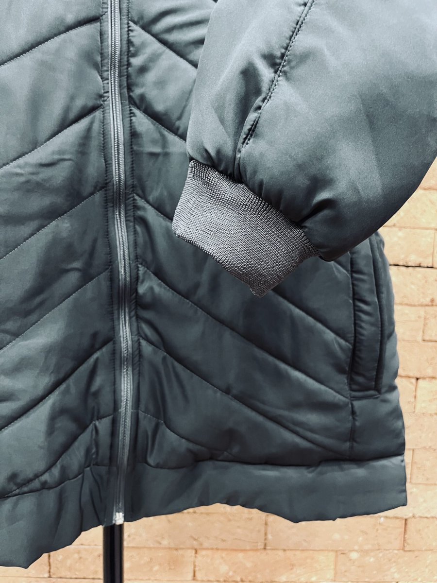 Jaqueta Puffer Sem Capuz Plus Size 003056 - Image 4