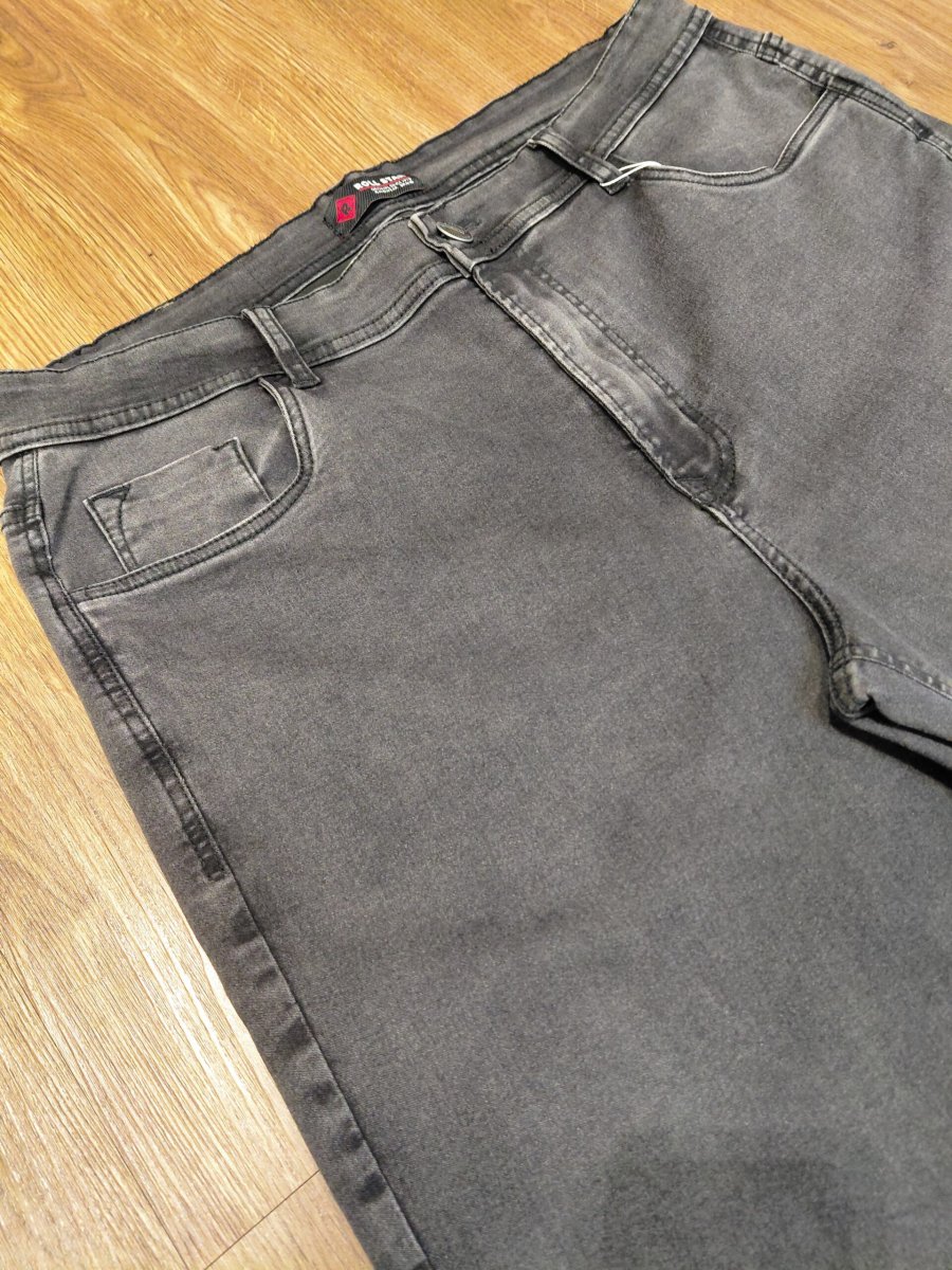Calça Jeans Plus Size Preto Stonado 002810-1 - Image 3