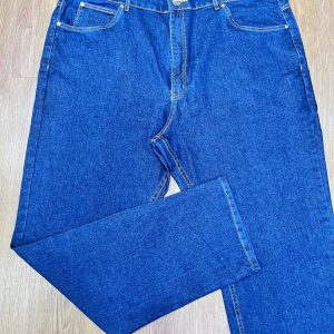 Calça Jeans Reta Plus Size Azul 002923-1