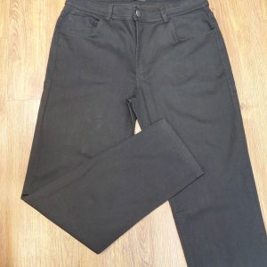 Calça Jeans Reta Plus Size Preto 002810-2