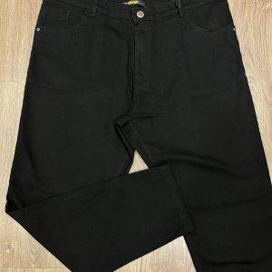 Calça Jeans Slim Plus Size Preto 003089-1